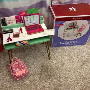 American girl school desk truly me